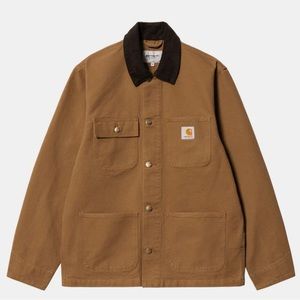 Carhartt OG Michigan Chore Jacket Unlined - Brown - S